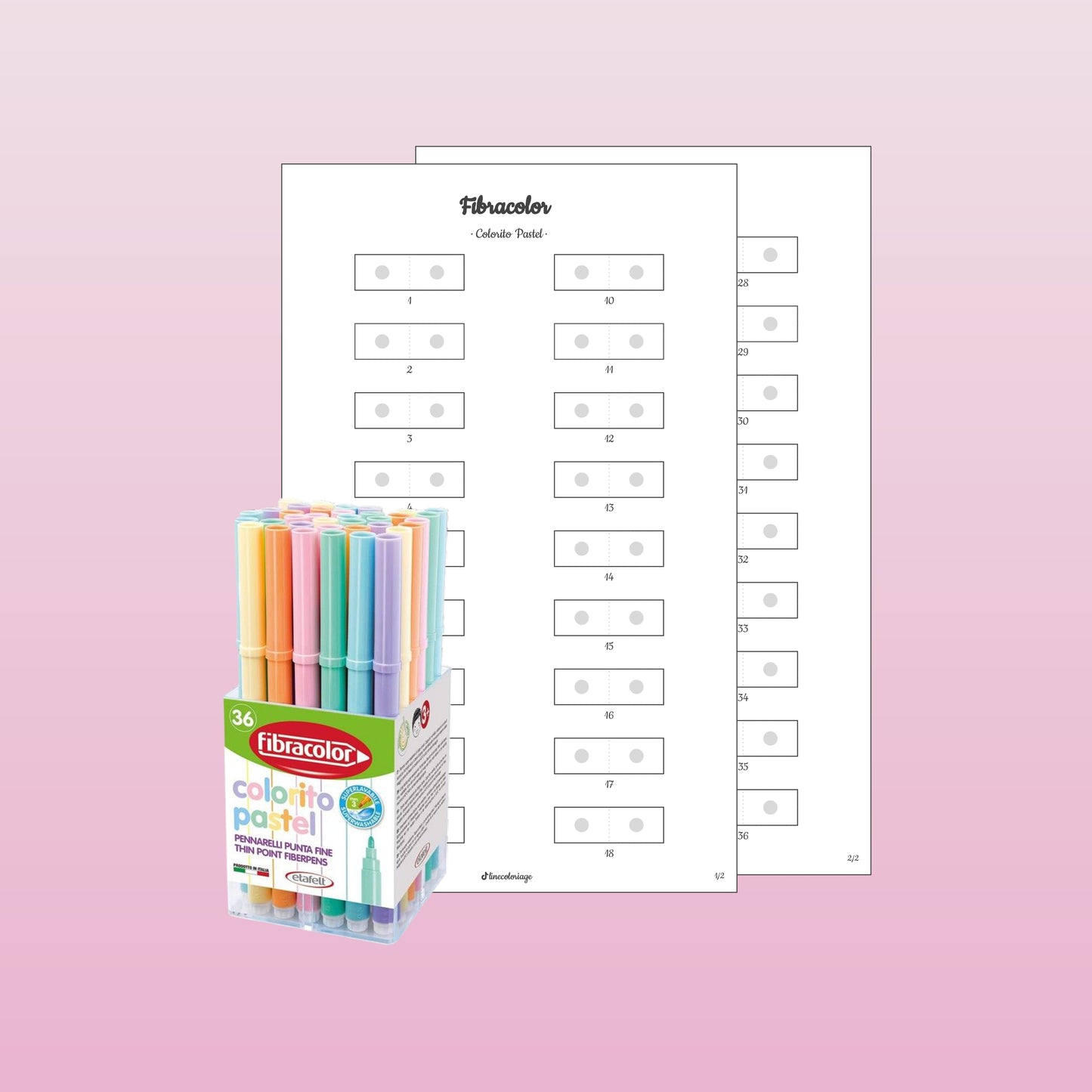 Fibracolor Colorito Pastel
