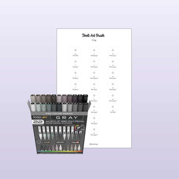 Tooli-Art Brush Grey
