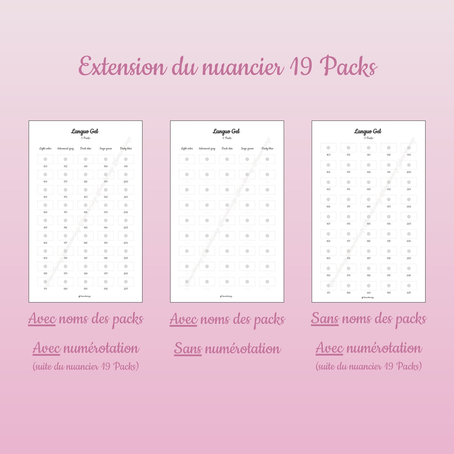 Languo Gel 5 Packs
