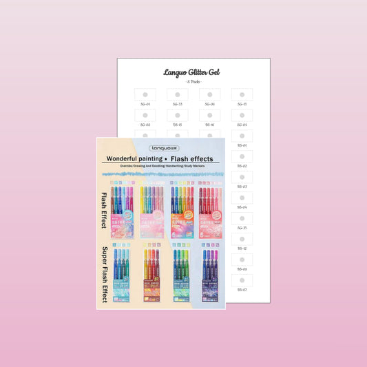 Languo Glitter Gel 8 Packs