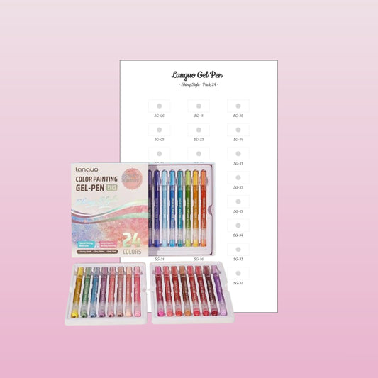 Languo Gel Pen Shiny Style 24