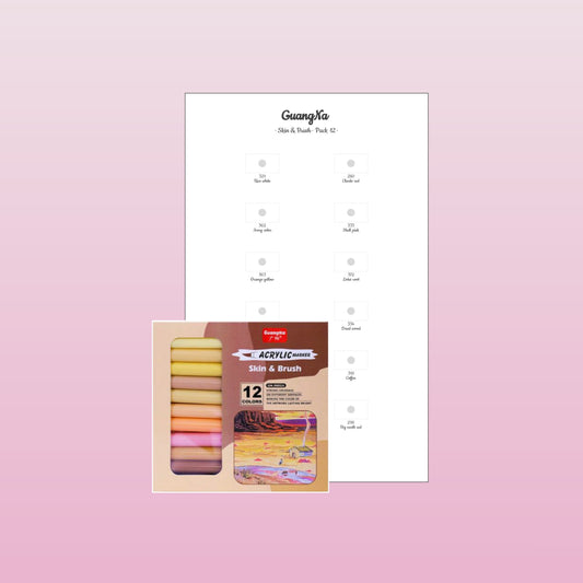 GuangNa Skin & Brush 12