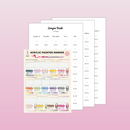 Languo Brush 14 Packs (126 colors)