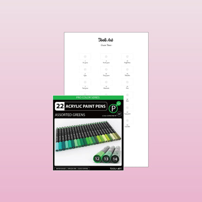 Tooli-Art Green Tones