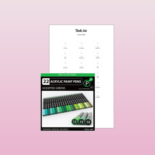 Tooli-Art Green Tones