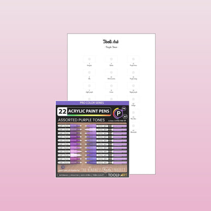 Tooli-Art Purple Tones