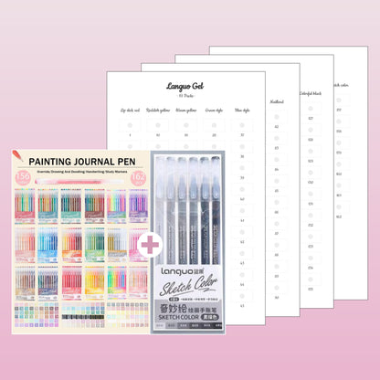 Languo Gel 19 Packs (168 pcs, 162 colors)