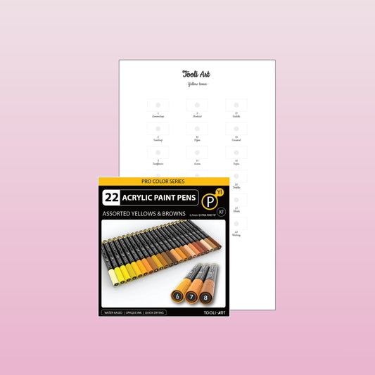 Tooli-Art Yellow tones