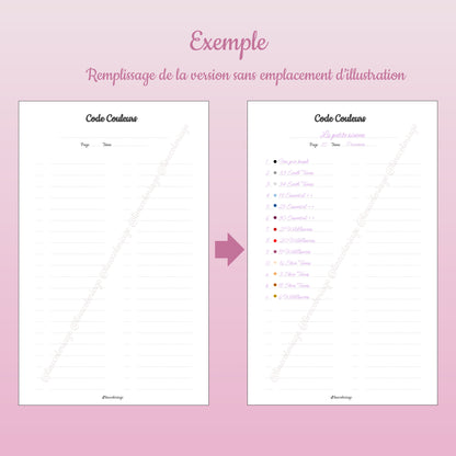 Code Couleurs