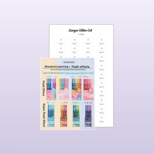 Languo Glitter Gel 8 Packs