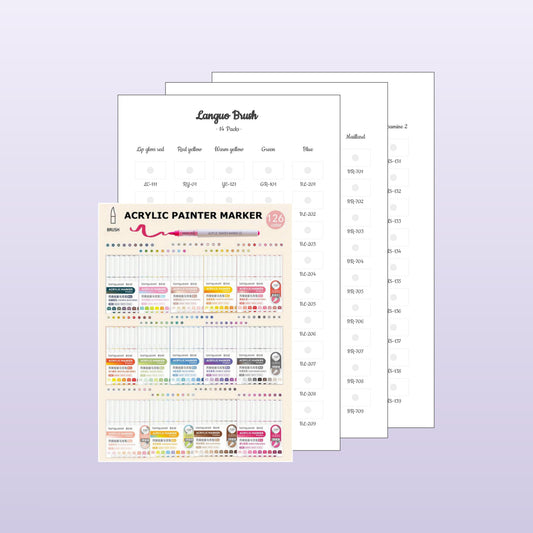 Languo Brush 14 Packs (126 colors)