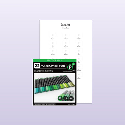 Tooli-Art Green Tones