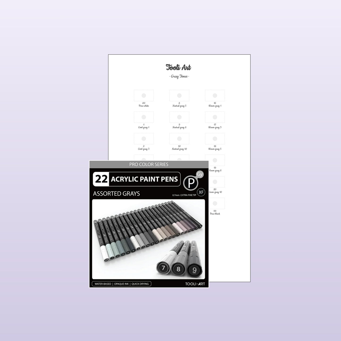 Tooli-Art Gray Tones