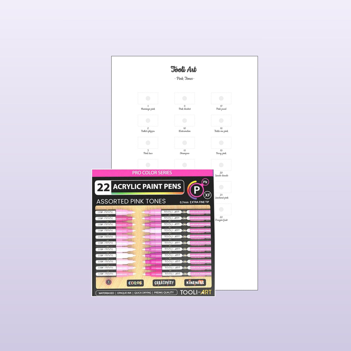 Tooli-Art Pink Tones