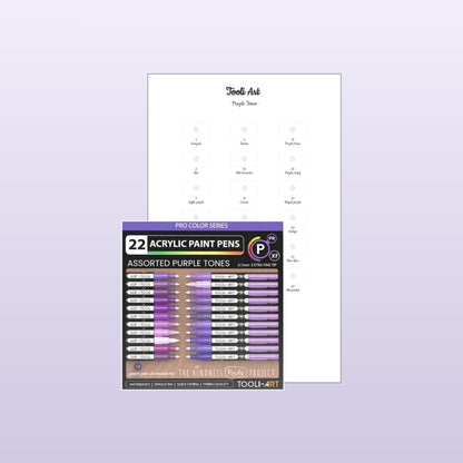 Tooli-Art Purple Tones