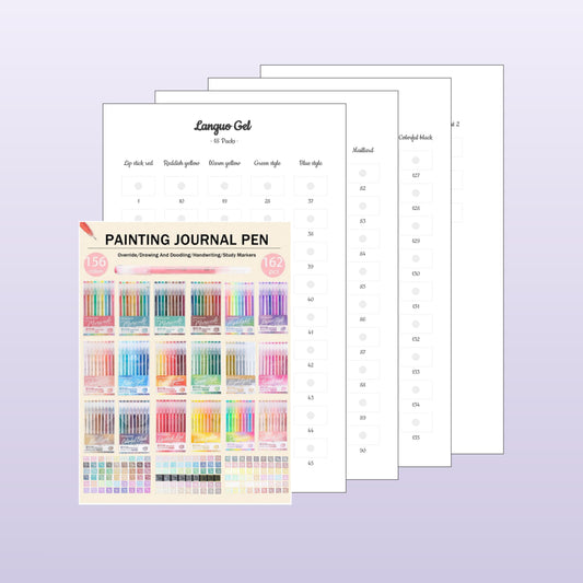 Languo Gel 18 Packs (162 pcs, 156 colors)