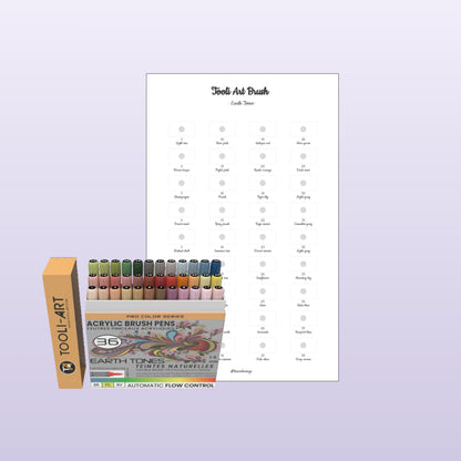 Tooli-Art Brush Earth Tones (new version)