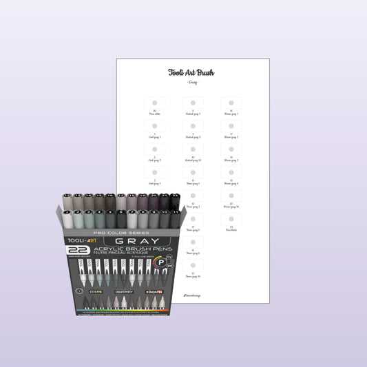 Tooli-Art Brush Gray