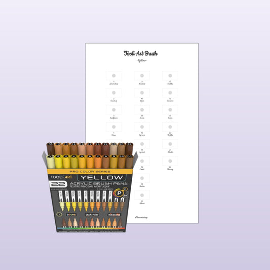 Tooli-Art Brush Yellow