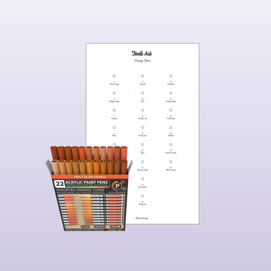 Tooli-Art Orange Tones