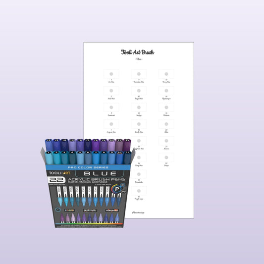 Tooli-Art Brush Blue