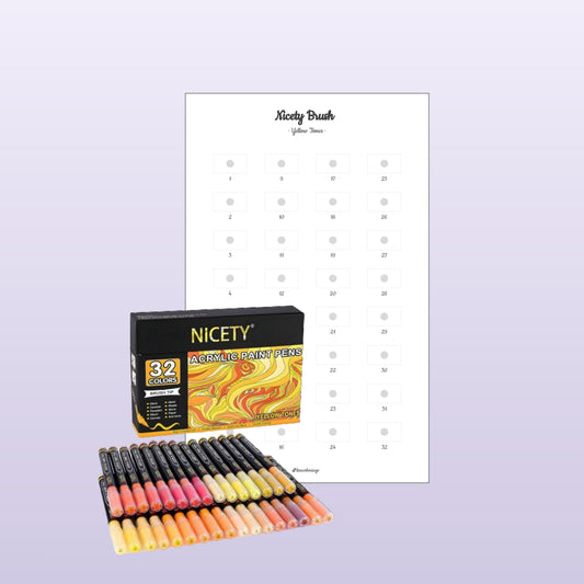 Nicety Brush Yellow Tones