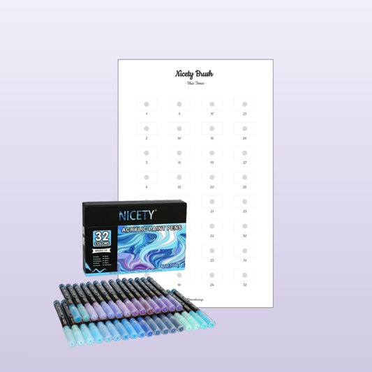 Nicety Brush Blue Tones