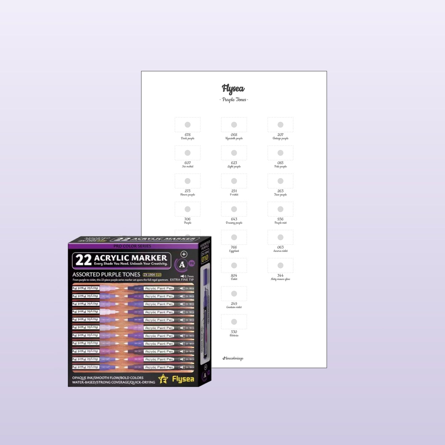Flysea Purple Tones