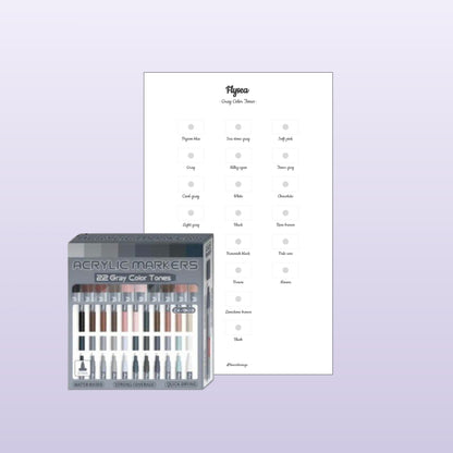 Flysea Gray Color Tones