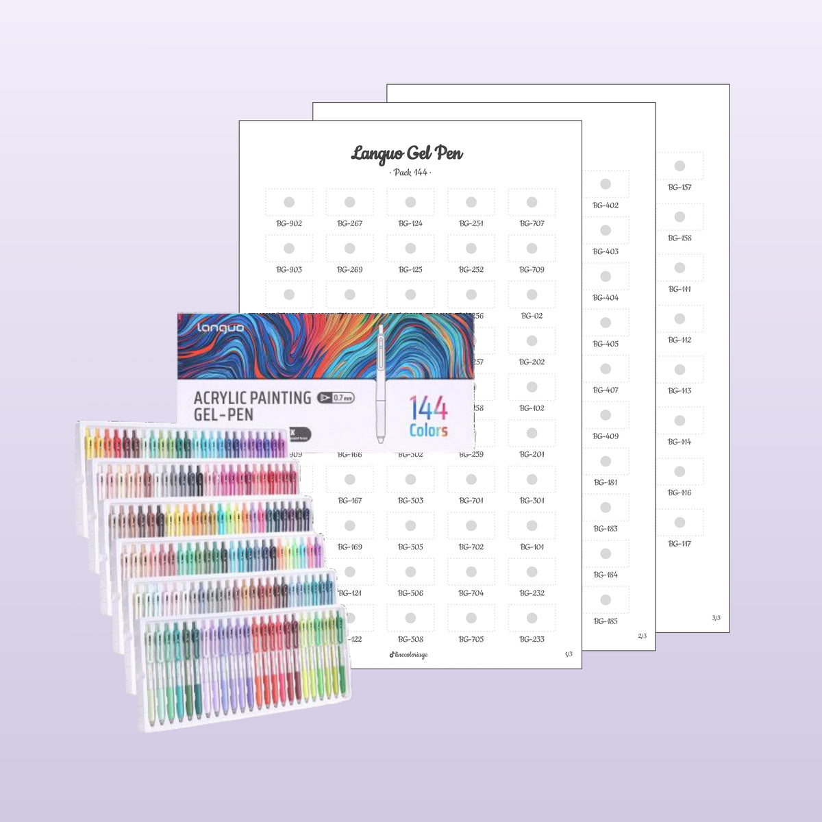 Languo Gel Pen 144