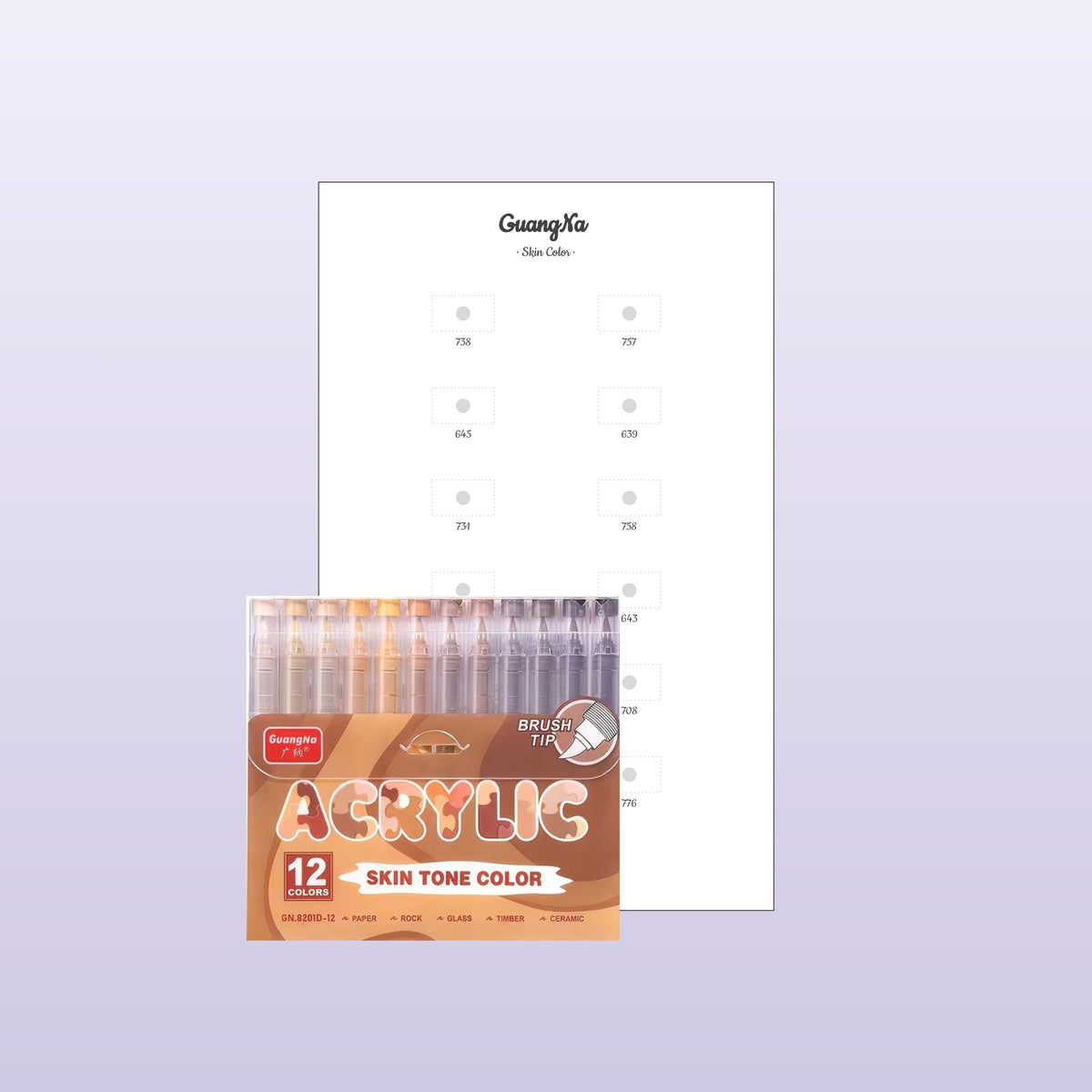 GuangNa Skin Color 738