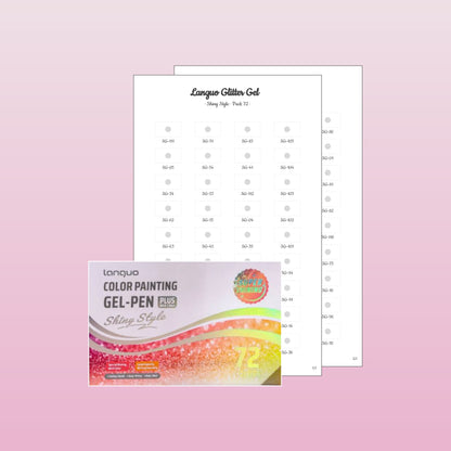 Languo Gel Pen Shiny Style 72