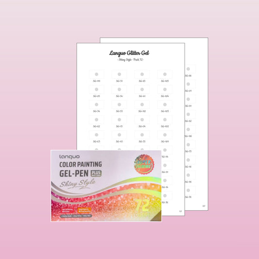 Languo Gel Pen Shiny Style 72