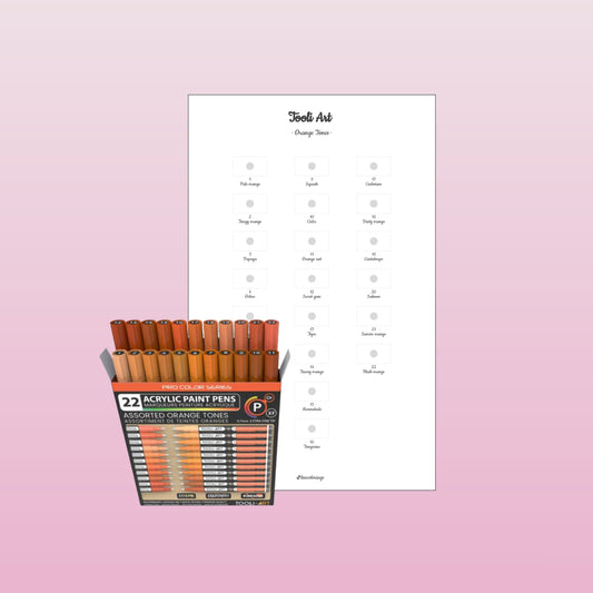 Tooli-Art Orange Tones