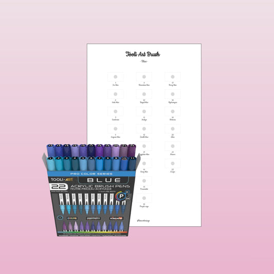 Tooli-Art Brush Blue