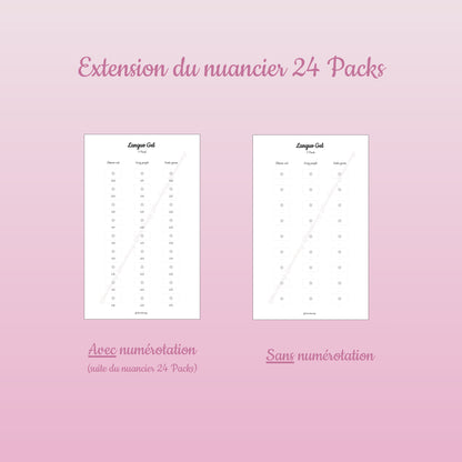 Languo Gel 3 Packs (EXTENSION du 24 Packs)