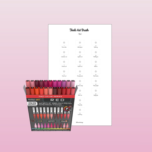 Tooli-Art Brush Red