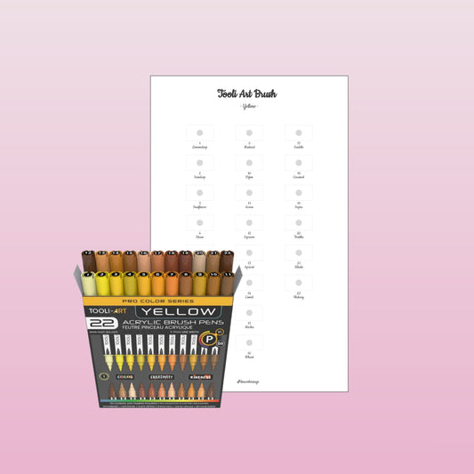Tooli-Art Brush Yellow