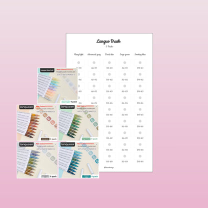 Languo Brush 5 Packs (EXTENSION du 14 Packs)