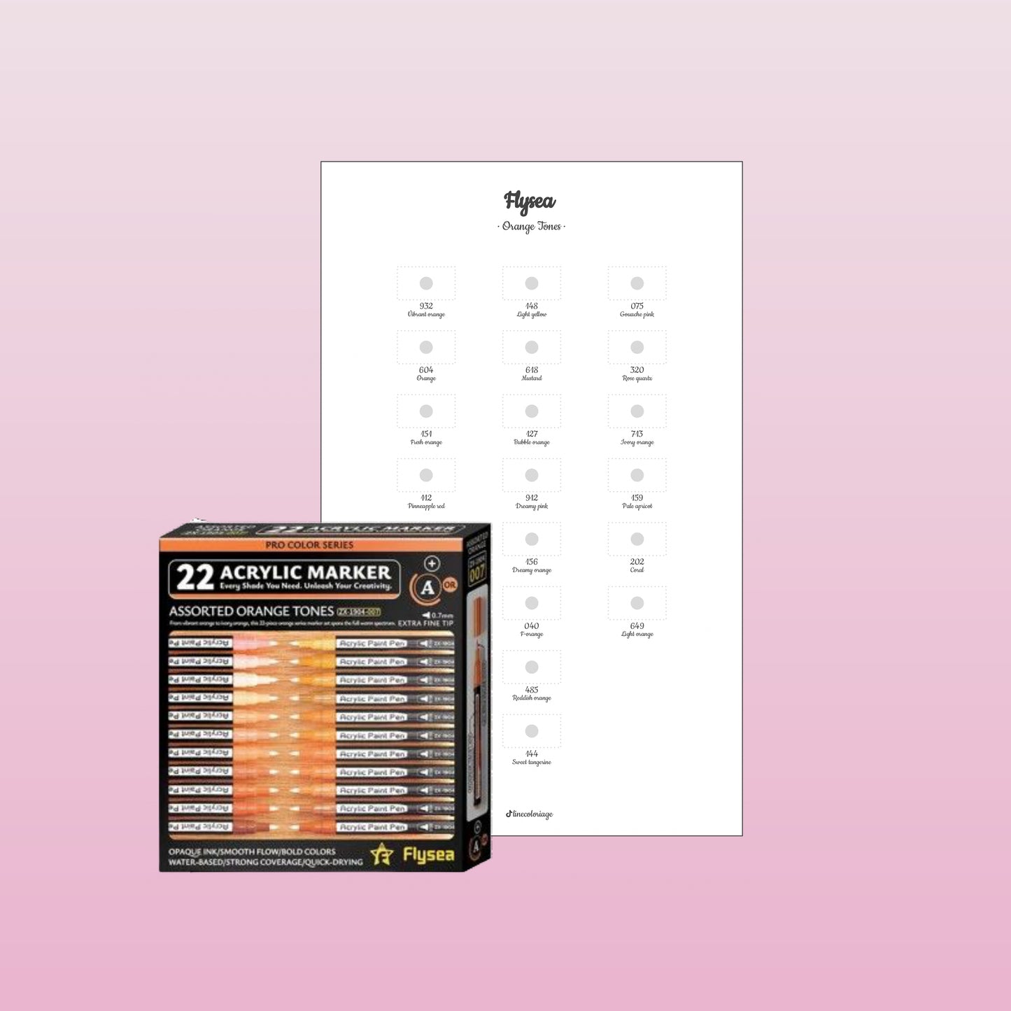Flysea Orange Tones