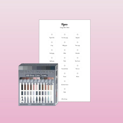 Flysea Gray Color Tones
